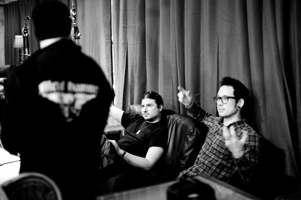 Januar 2011 - Im Studio
