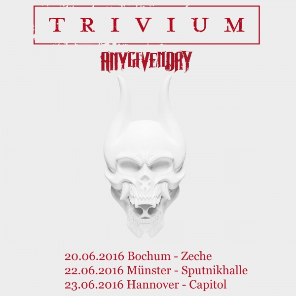 Supportband für die 3 deutschen Offdates bekannt gegeben!