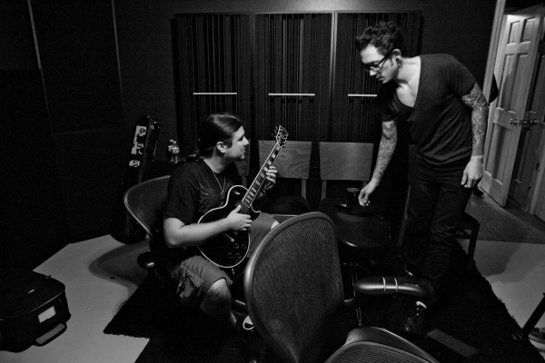 Trivium sind im Studio!